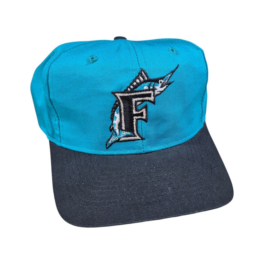 Vintage Florida Marlins Two Tone Snapback